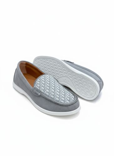 Dior Granville Loafers Grey