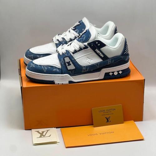 Louis Vuitton Trainer Low 'Monogram Denim' Blue