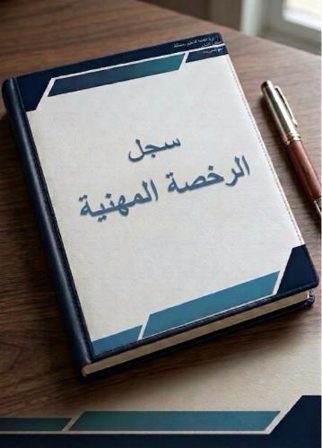 سجل الرخصه المهنيه