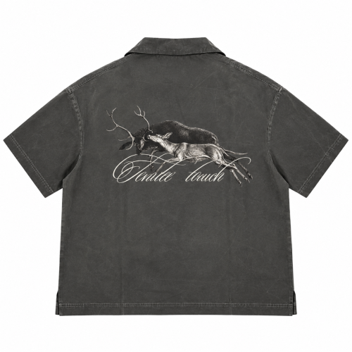 Shirt Gray - Deer Touch