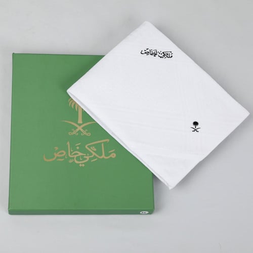 شماغ ملكي خاص لون ابيض 2026