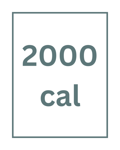 حمية 2000 سعره حرارية خلال اليوم