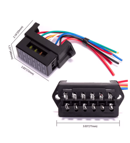 بيت حامل فيوز بسلك من 10 خانات ( هذا المنتج ياتي ب...