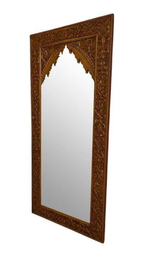 مرايا خشبيه أرضية Moroccan نقش اسلامي