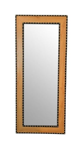 مرايا Rock خشبيه جلديه