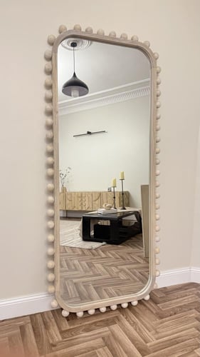 مرايا Hana أرضية خشبية طويلة