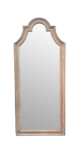 مرايا Snow خشبيه فاتحه