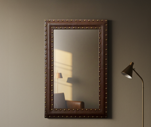 Joey Wall Mirror - مرايا جدارية جلدية