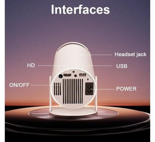 جهاز عرض محمول للسينما المنزلية مسرح منزلي للاستخد...