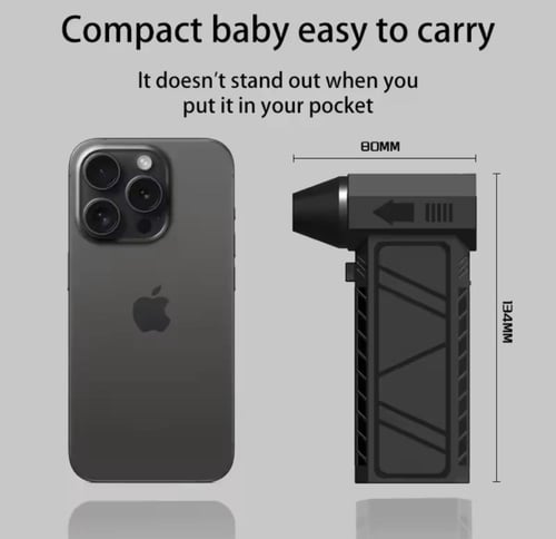 منفاخ مروحة تيربو قوي ١٣٠،٠٠٠ دورة