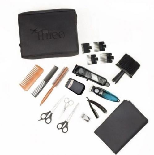 شنطة حلاقة من ثري ( مع جميع المكائن)