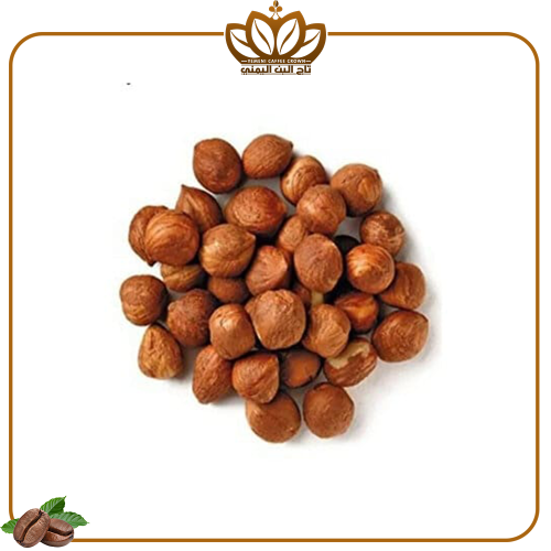 بندق احمر بالقشر