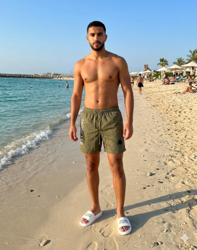 شورت بحر بشعار الماركه