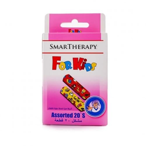 عبوة 20 قطعة لصقات جروح ضمادات ملونة بشخصيات كرتون...