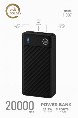 بطاريه 20 الف ملي امبير من قولدن بلس