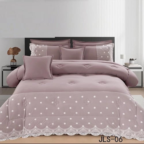 مفرش دانتيل صيفي نفرين 8 قطع