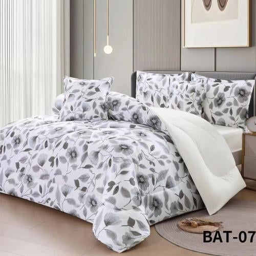 مفرش أفراح صيفي نفر ونص 4 قطع