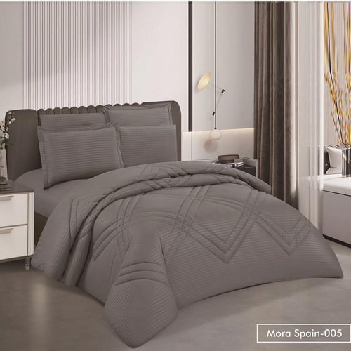 مفرش سادة صيفي نفرين 8 قطع