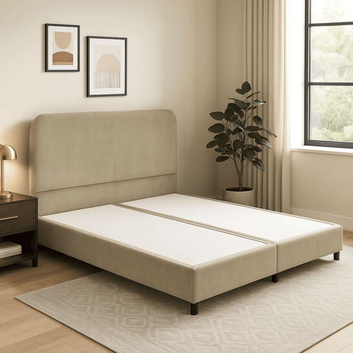 سرير مودرن خشب كيارا بتصميم حالِم يمنح غرفتك لمسة...