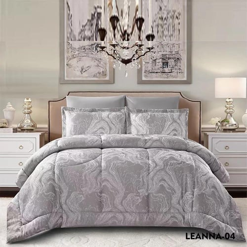 مفرش أمواج فاخر صيفي نفرين 6 قطع