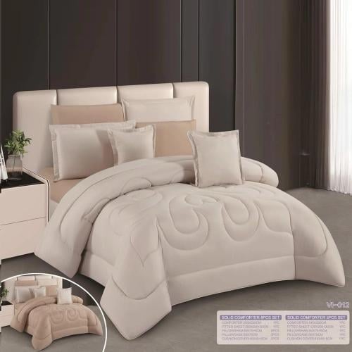 مفرش مهرة صيفي نفر ونص 5 قطع