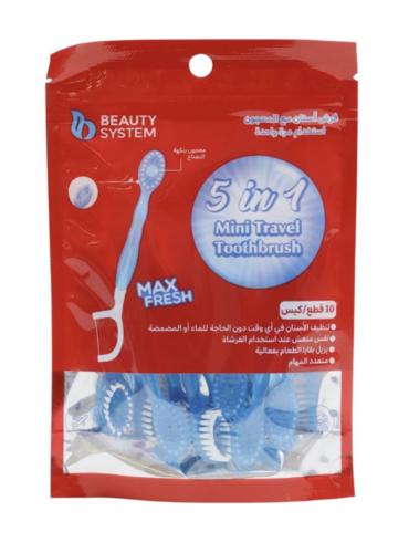 فرشاة ومعجون أسنان وخيط تنظيف الأسنان من بيوتي سيس...