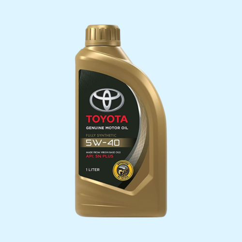 زيت مكينه تويوتا الذهبي 10الاف engine oil 5W40