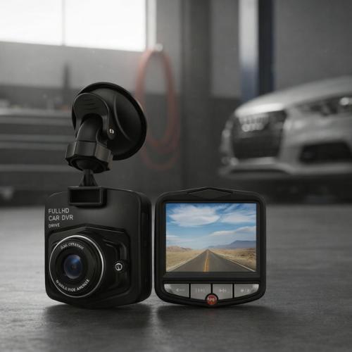 كاميرا للسيارة مع شاشة LCD