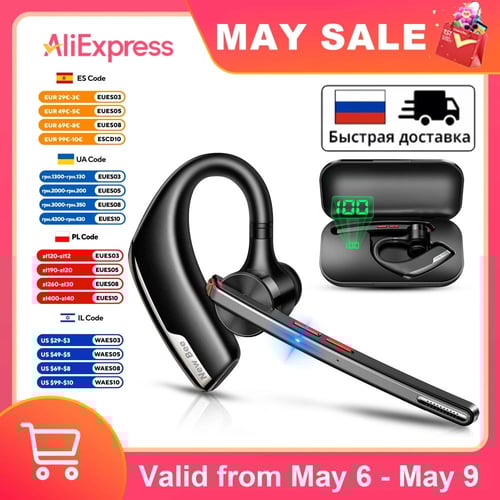 سماعة لاسلكية تعمل بالبلوتوث سماعة يدوي مع بطارية...