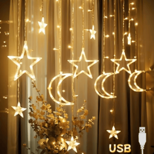 LED ستار القمر