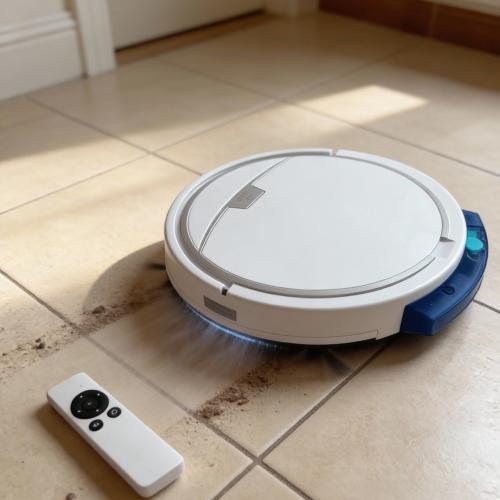 مكنسة كهربائية روبوتية