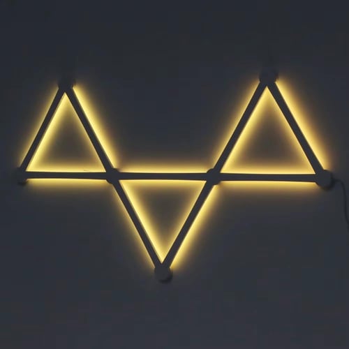 مصباح حائط LED لتزيين الغرفة (9 مصابيح )