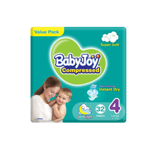 حفائض بي جوي رقم 4 *32