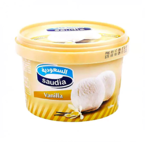 ايسكريم السعودية فانيلا 1/2 لتر