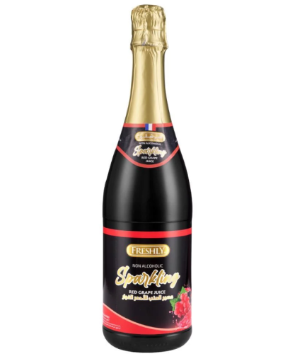 عصير العنب الاحمر الفوار من فرشلي 750 مل بدون اضاف...