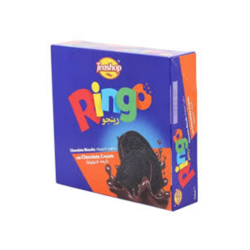 16-بسكويت رينجو شوكلاته