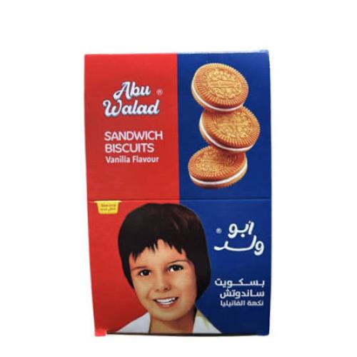 12-بسكوت ابو ولد فانيلا 30جم
