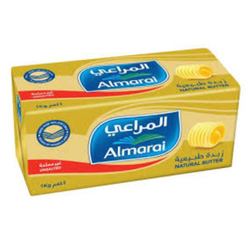 زبدة طبيعية المراعي 1 كيلو