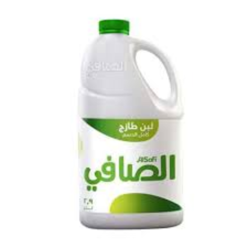 لبن طازج الصافى 2.90 ملى