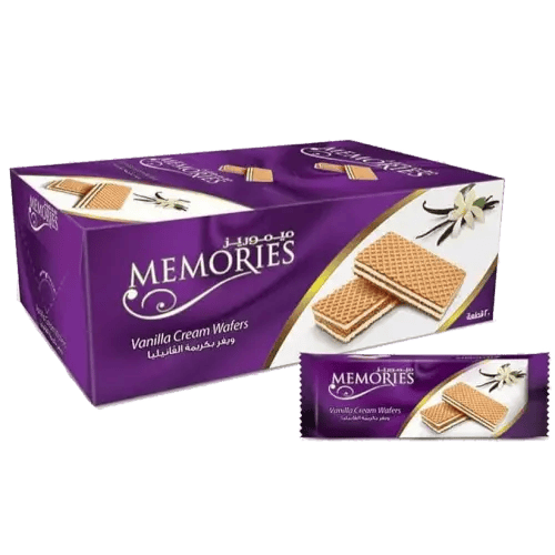 24-موموريز ويفر بكريمة الفانيليا 25 جرام
