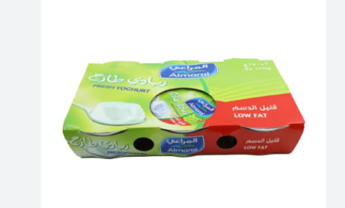 6-زبادي المراعي 170 غ قليل الدسم