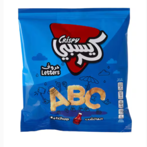 بطاطس كريسبي حروف 18 غ