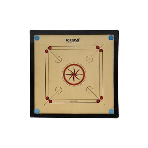 طاولة كيرم وسط