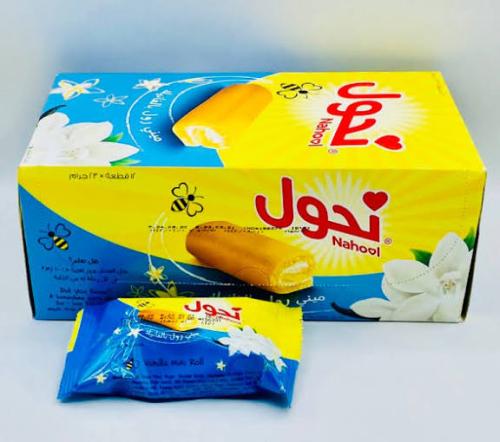 12-كيك نحول فانيلا رول