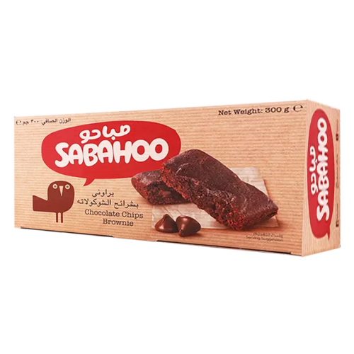 6-صباحو براونى بشرائح الشكولاته