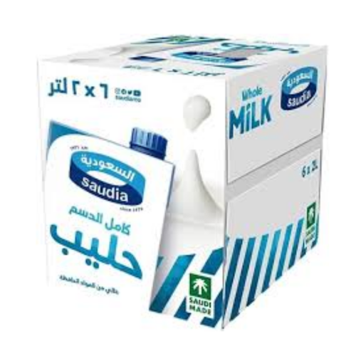 6-حليب السعودية 2 لتر