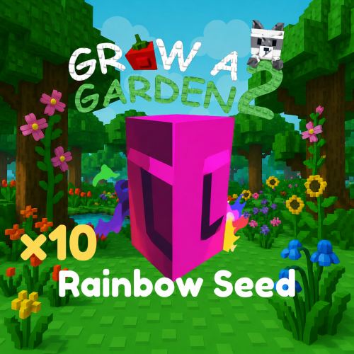 10 Rainbow Seed بذرة رينبو - GAG2