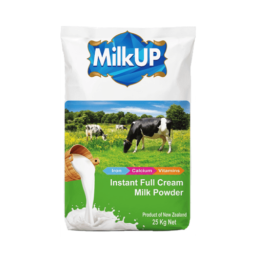 حليب مجفف كامل الدسم ميلك أب (MilkUp) - كيس 25 كجم