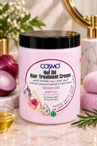 كريم حمام زيت كوزمو بالبصل – Hot Oil Hair Treatmen...