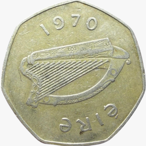 عملة إيرلندا 1970م